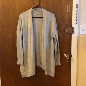 Gray loft cardigan